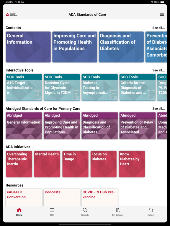 ADA Standards of Care screenshot 5 of 12