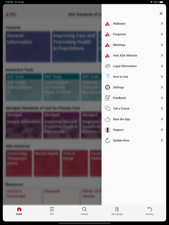 ADA Standards of Care screenshot 7 of 12