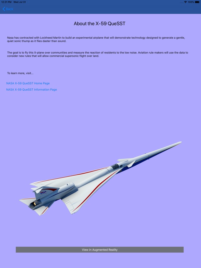 Aeronautics AR screenshot 6 of 6
