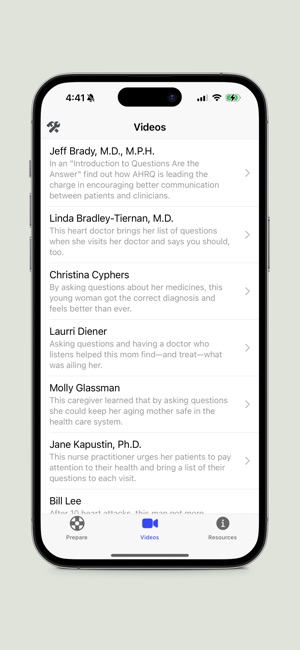 AHRQ Question Builder screenshot 11 of 29
