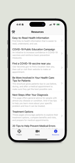 AHRQ Question Builder screenshot 10 of 29