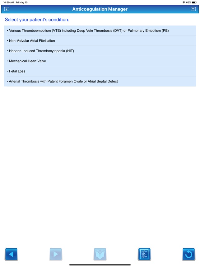 Anticoagulation Manager screenshot 2 of 12