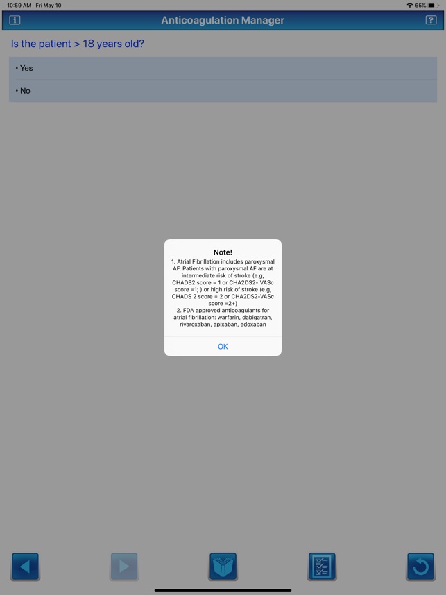 Anticoagulation Manager screenshot 3 of 12