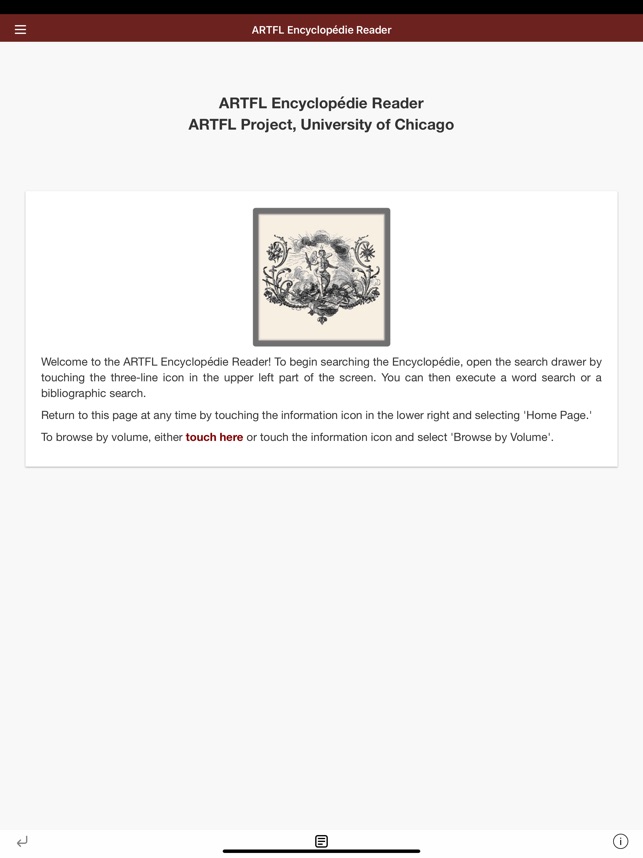 ARTFL Encyclopédie Reader screenshot 1 of 28