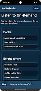 Audio-Reader Network of Kansas screenshot 2 of 12