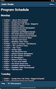 Audio-Reader Network of Kansas screenshot 11 of 12