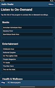 Audio-Reader Network of Kansas screenshot 12 of 12