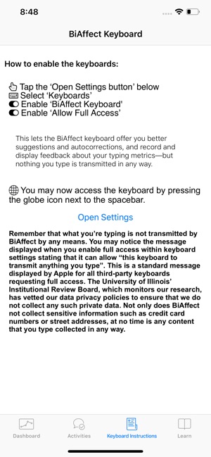 BiAffect screenshot 2 of 3