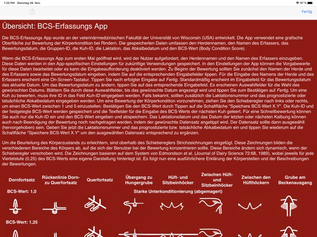 Body Condition Scorer screenshot 6 of 7