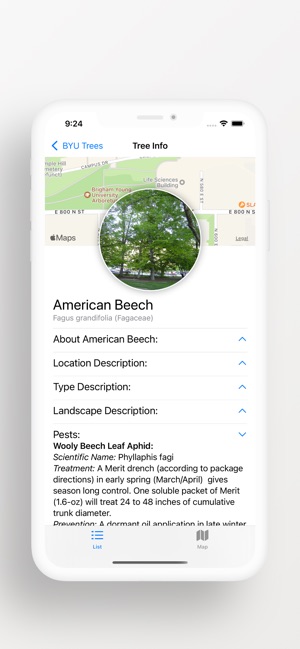 BYU Tree Tour screenshot 3 of 5