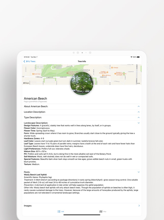 BYU Tree Tour screenshot 5 of 5