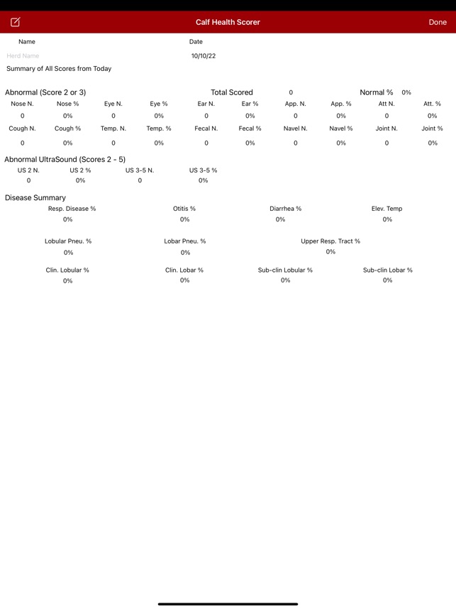Calf Health Scorer screenshot 3 of 9