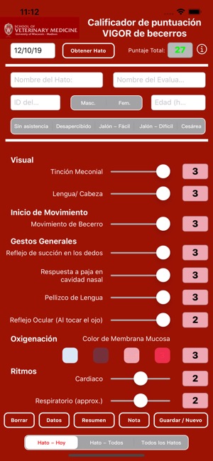 Calf VIGOR Scorer screenshot 12 of 17
