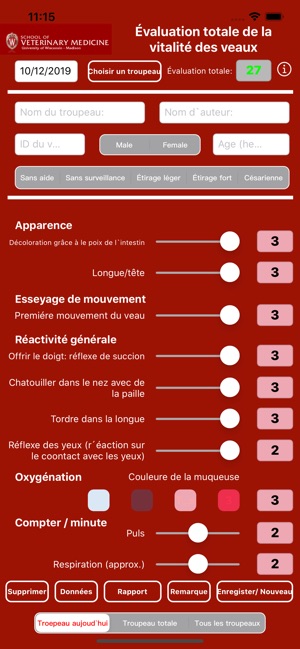 Calf VIGOR Scorer screenshot 14 of 17