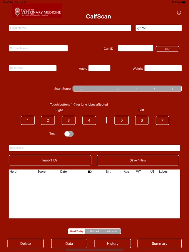 CalfScan screenshot 1 of 8