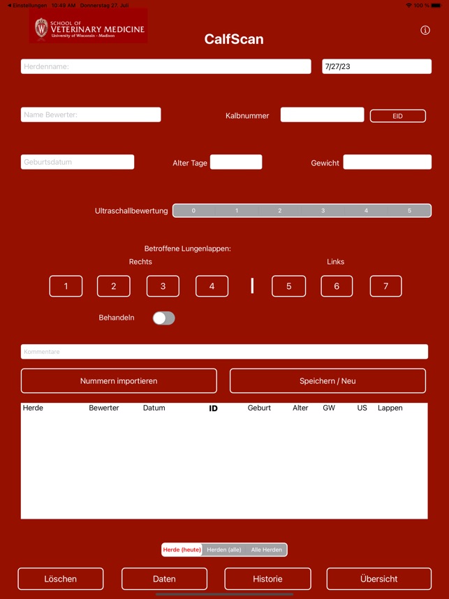 CalfScan screenshot 3 of 8