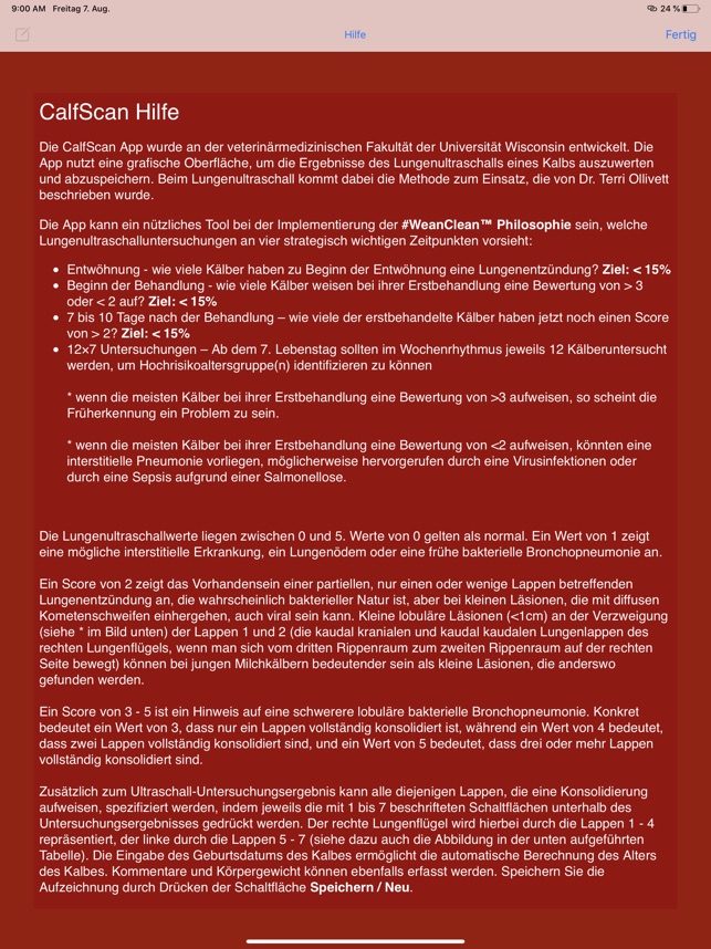 CalfScan screenshot 4 of 8