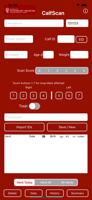 CalfScan screenshot 5 of 8