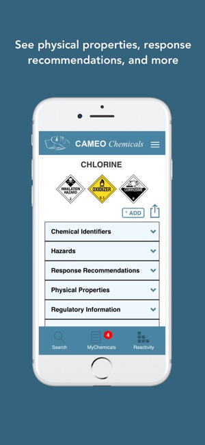 CAMEO Chemicals screenshot 2 of 27