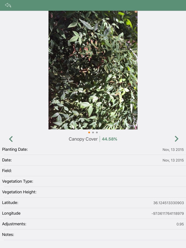 Canopeo screenshot 3 of 10