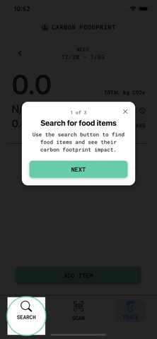 Carbon Foodprint screenshot 1 of 18