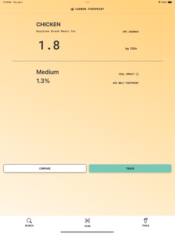 Carbon Foodprint screenshot 17 of 18