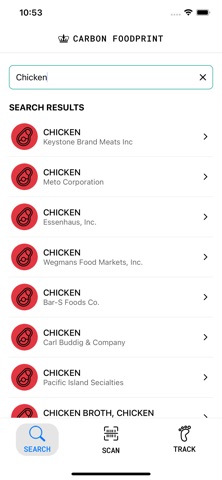 Carbon Foodprint screenshot 5 of 18