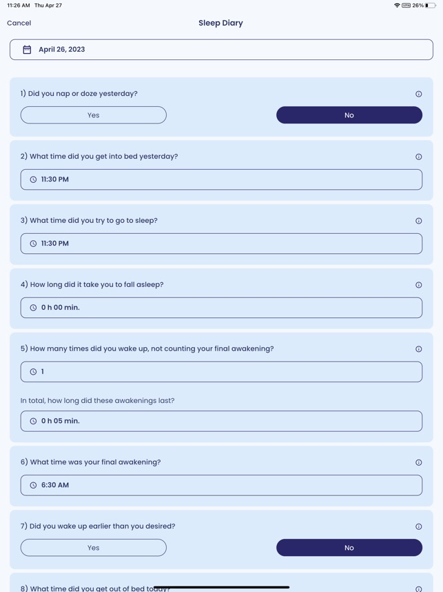 CBT-i Coach screenshot 2 of 19