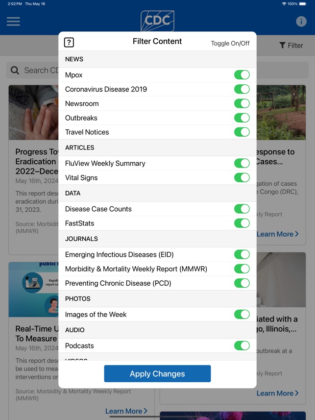 CDC screenshot 4 of 22