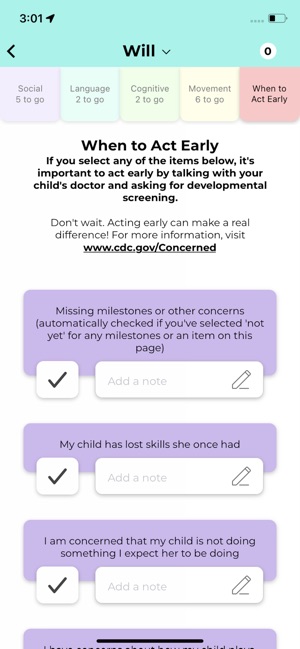 CDC's Milestone Tracker screenshot 4 of 16