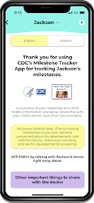 CDC's Milestone Tracker screenshot 16 of 16