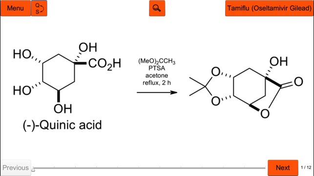 Chemistry By Design: Target Synthesis Database screenshot 6 of 6
