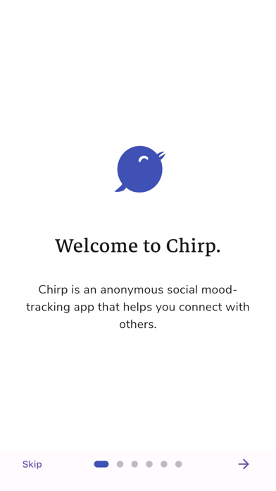 Chirp: Social Mood Tracker screenshot 1 of 24