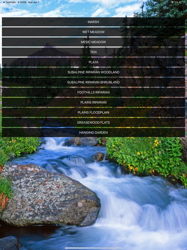 Colorado Wetlands Mobile App screenshot 5 of 13