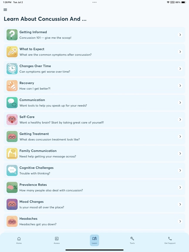 Concussion Coach screenshot 3 of 12