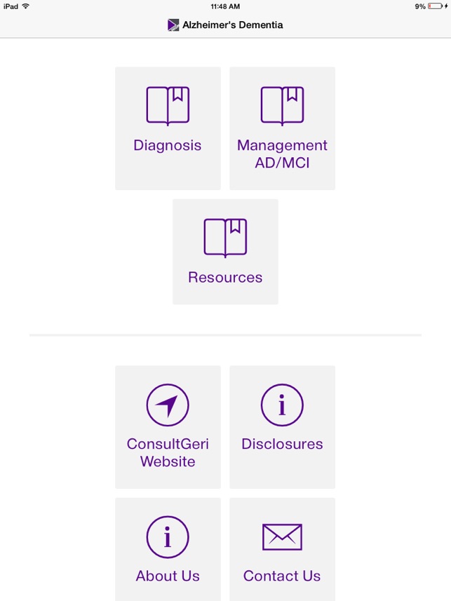 ConsultGeri: Dementia screenshot 2 of 10