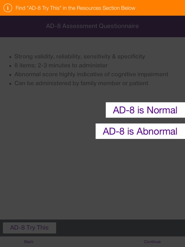 ConsultGeri: Dementia screenshot 3 of 10
