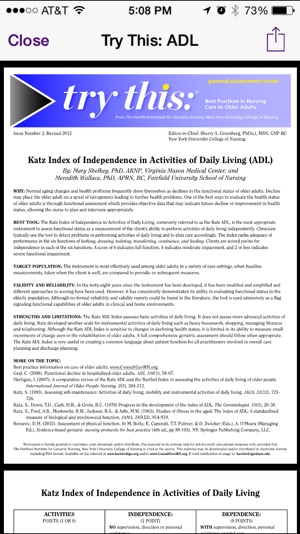 ConsultGeri: Dementia screenshot 10 of 10