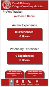 Cornell preVet Tracker screenshot 2 of 3