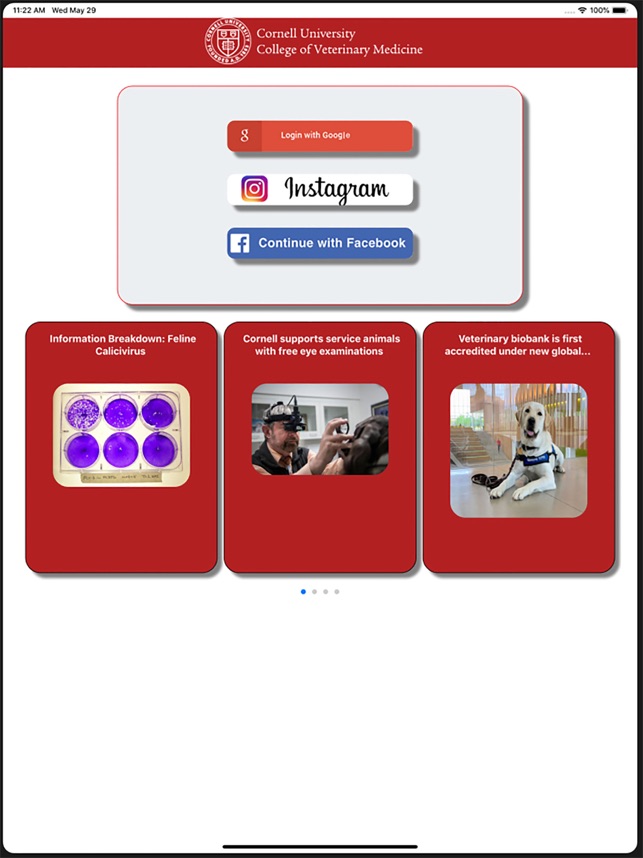 Cornell Vet preVet Tracker screenshot 1 of 10