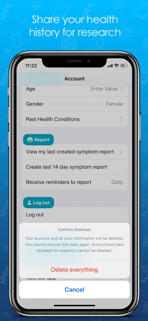 COVID Symptom screenshot 15 of 16