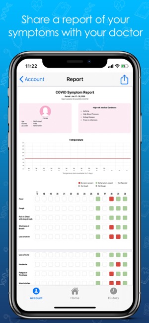 COVID Symptom screenshot 16 of 16