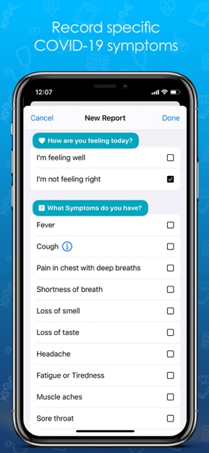 COVID Symptom screenshot 10 of 16