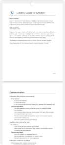 Creating Goals for Children screenshot 9 of 9