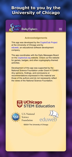 CryptoClub Daily Ciphers screenshot 5 of 5