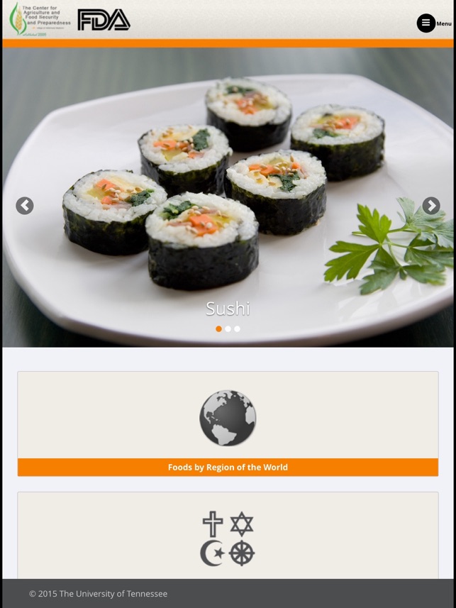 Cultural Foods Safety screenshot 1 of 8