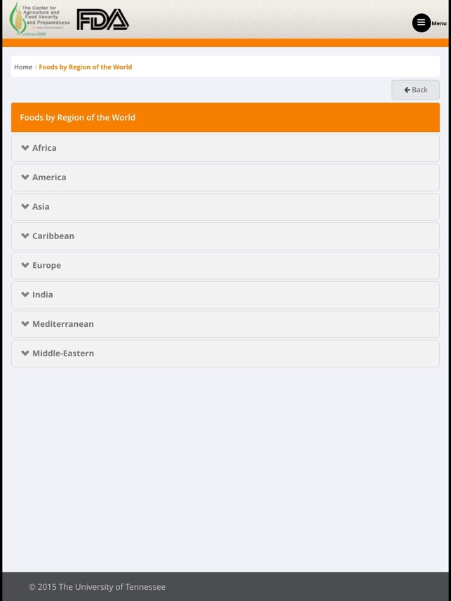 Cultural Foods Safety screenshot 2 of 8