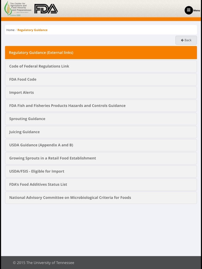 Cultural Foods Safety screenshot 3 of 8