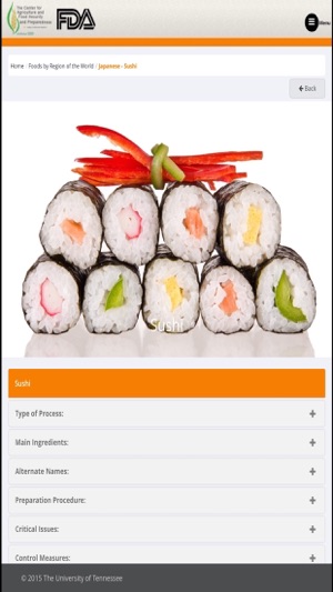 Cultural Foods Safety screenshot 6 of 8