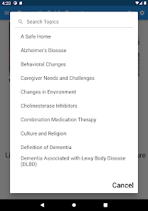 Dementia Guide Expert screenshot 23 of 28